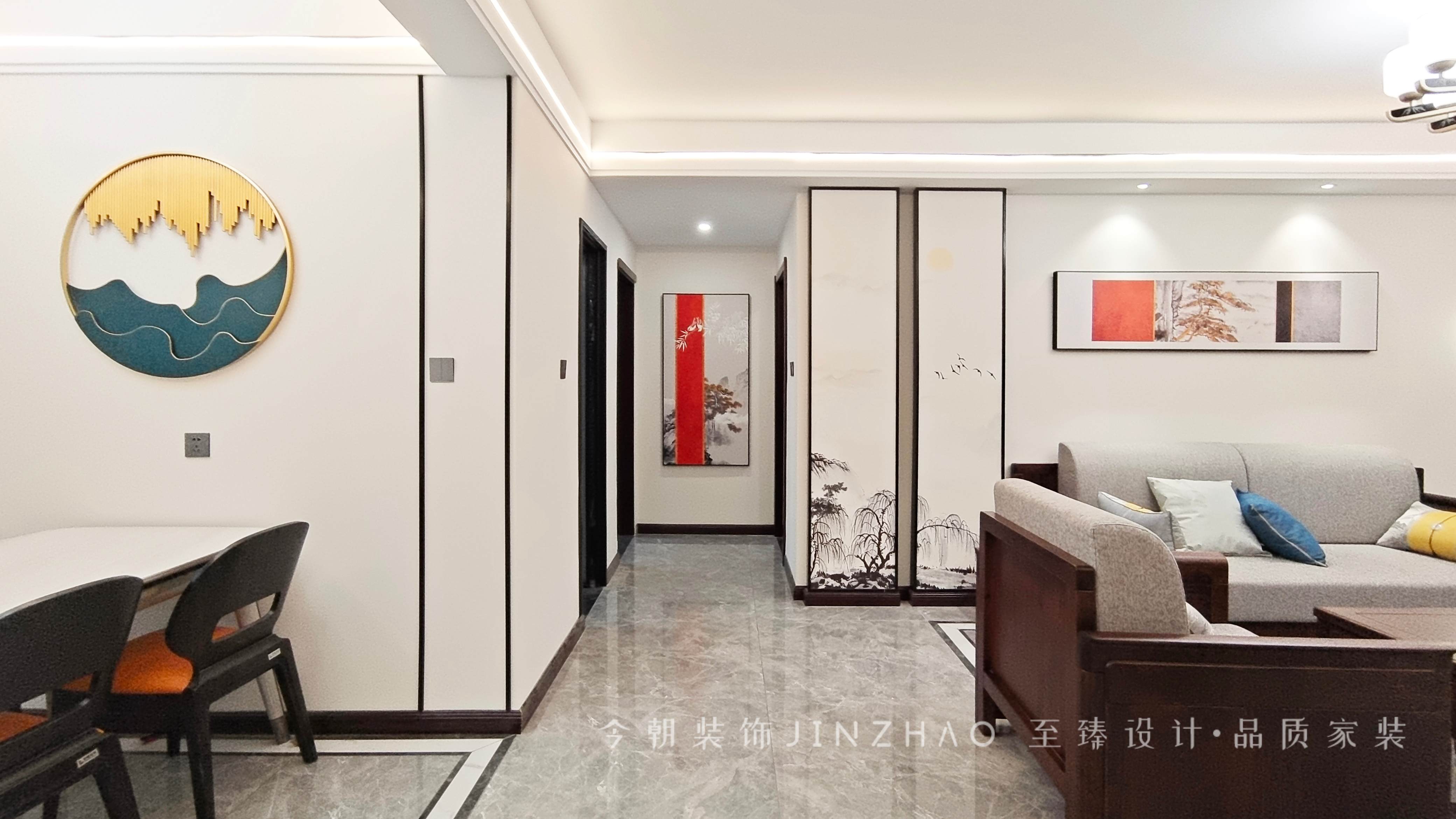 北京老房装修设计案例_想象国际133㎡完工实景
