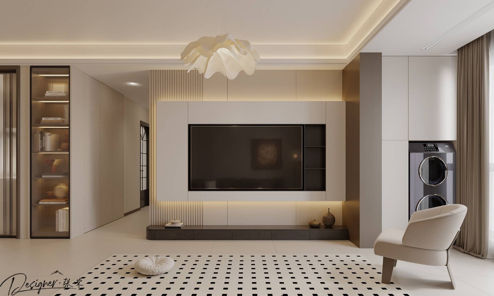 法式风格客厅装修效果图