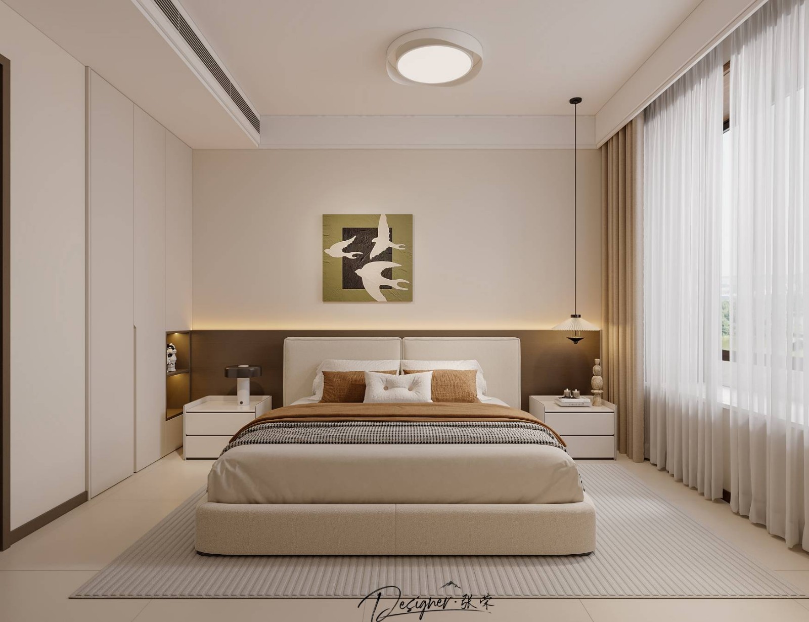 法式风格主卧装修效果图