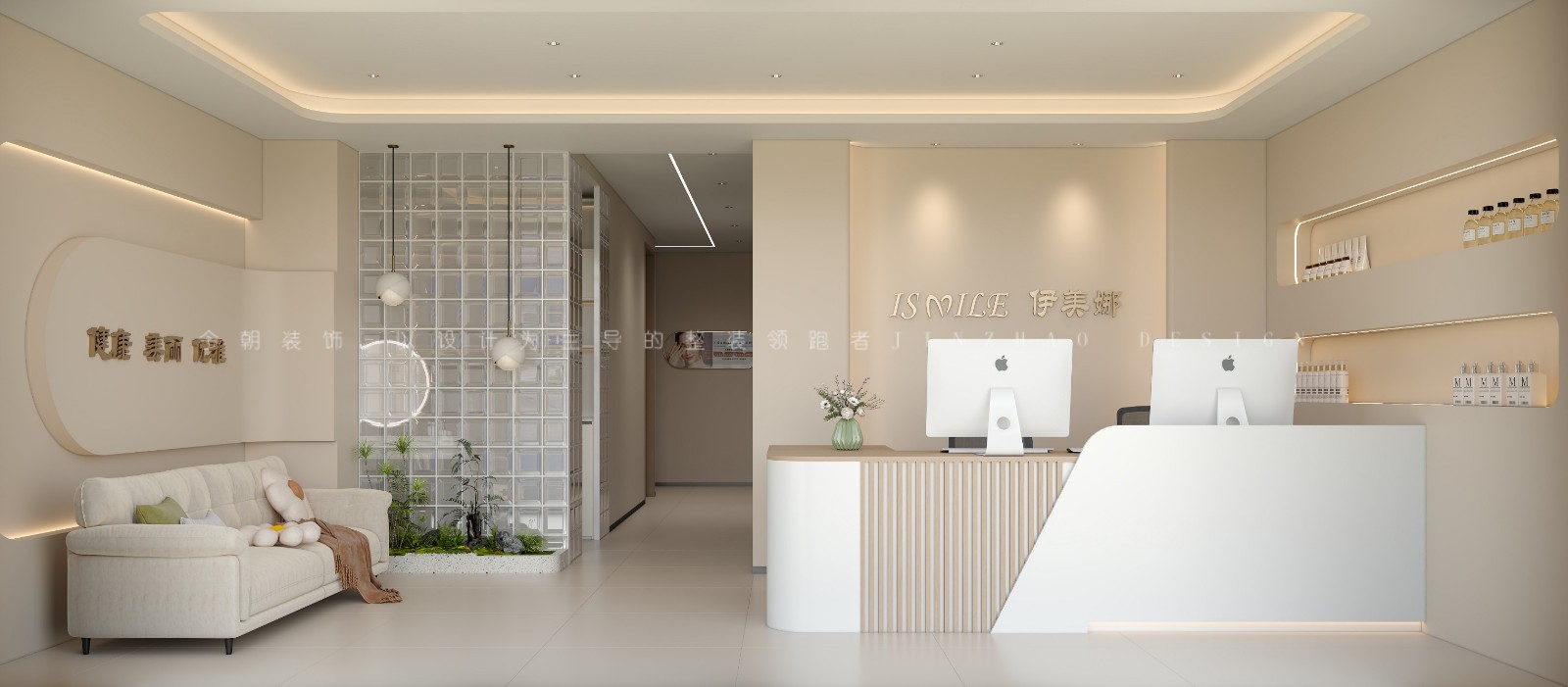 缔景城美容院现代简约风格其他装修效果图