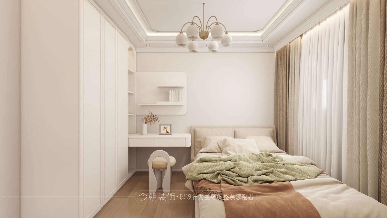 润江一号现代简约风格儿童房装修效果图