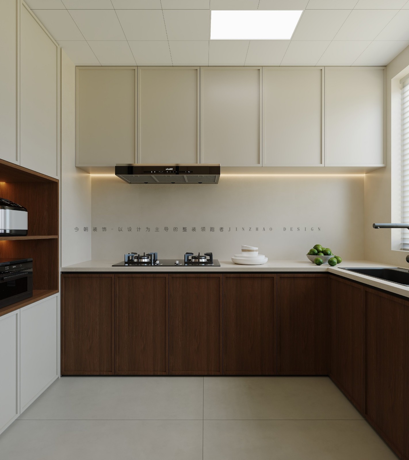 尚宾城现代简约风格厨房装修效果图