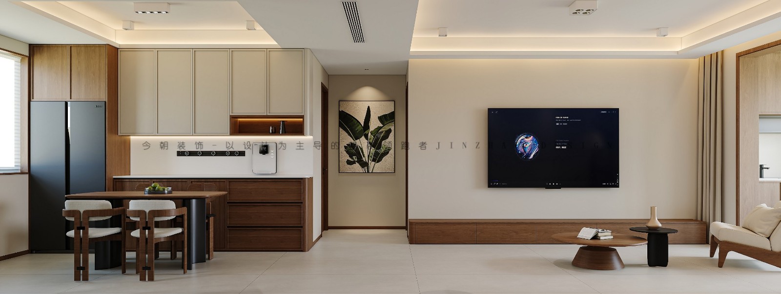 尚宾城现代简约风格客厅装修效果图