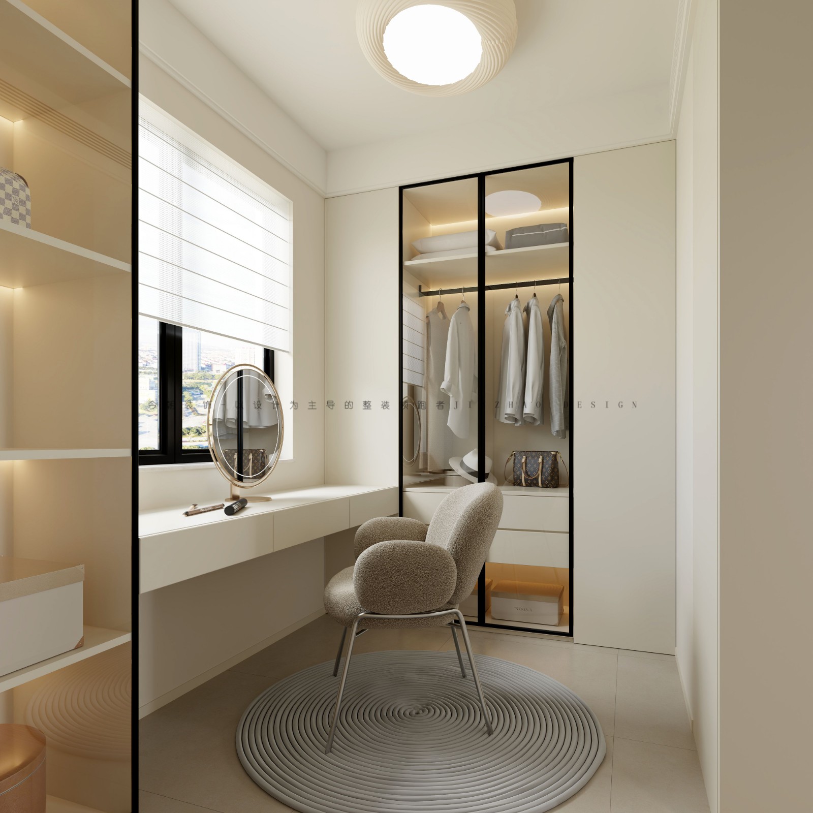 云尚府法式风格衣帽间装修效果图