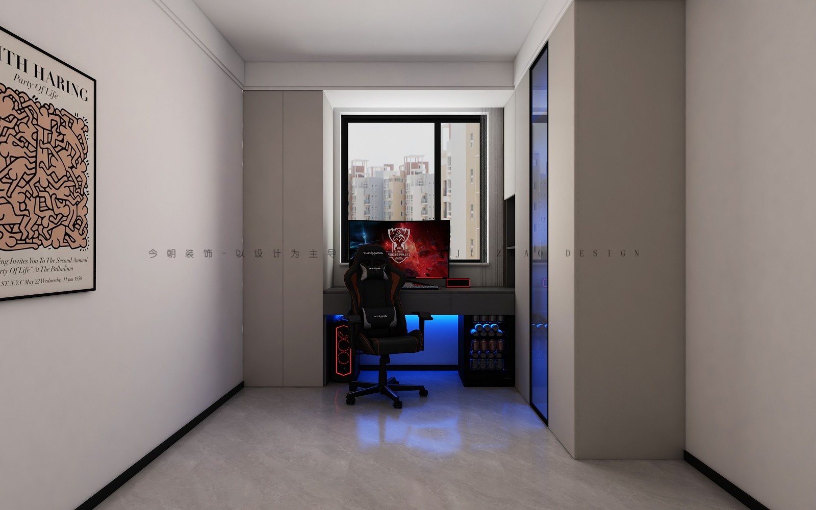 天海容天下现代简约风格儿童房装修效果图