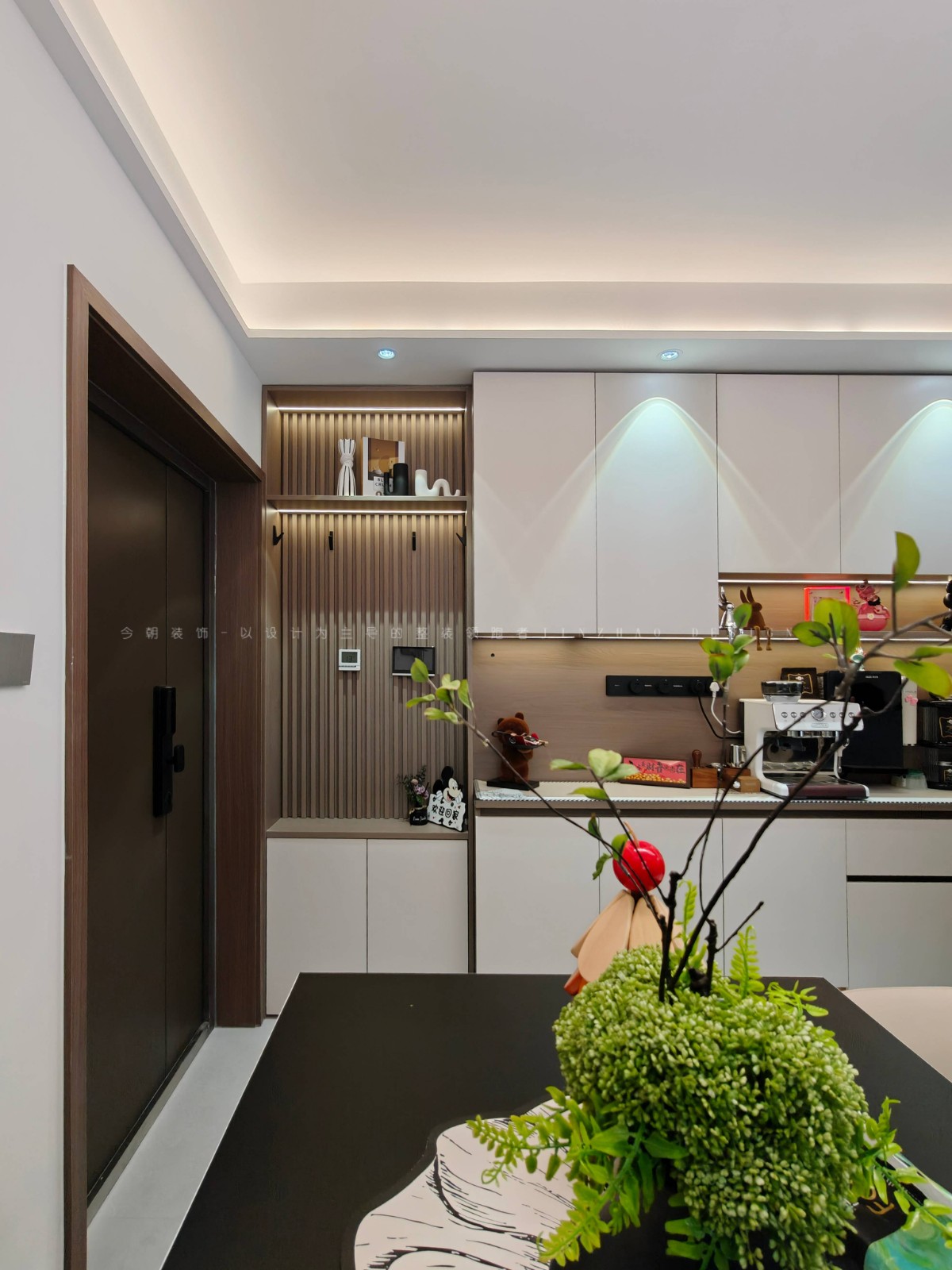 城发投云华现代简约风格玄关装修效果图