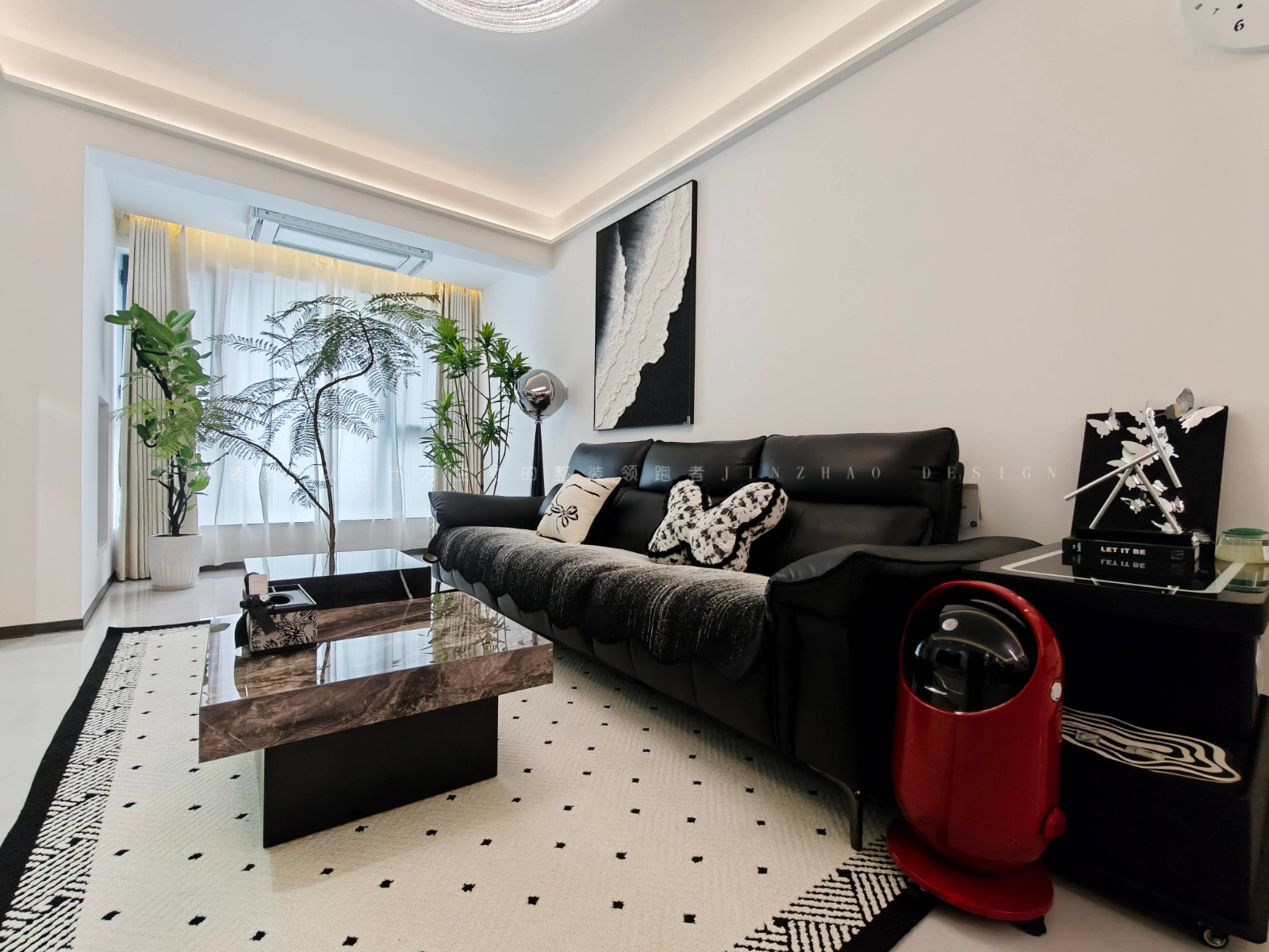 城发投云华现代简约风格客厅装修效果图