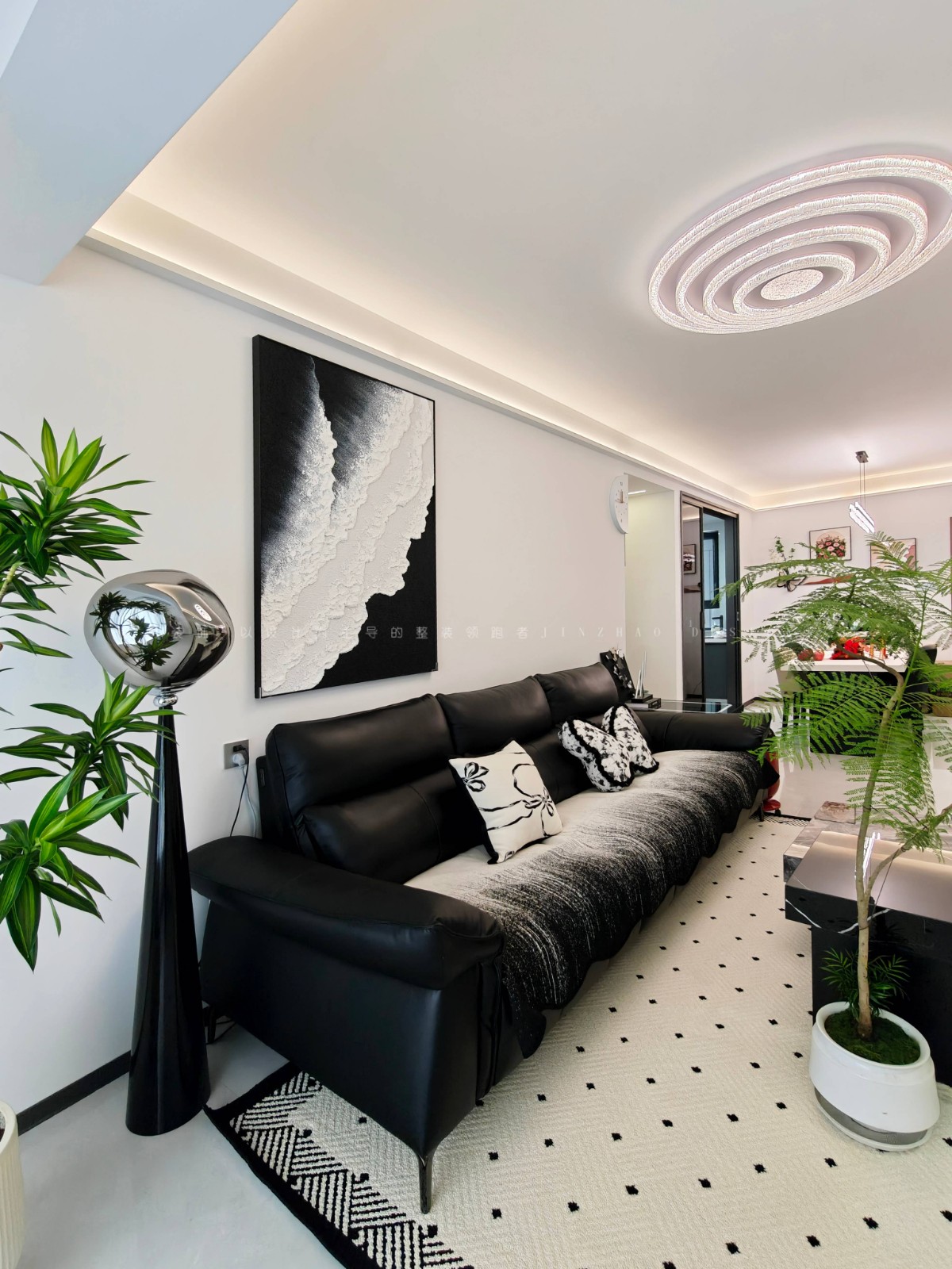 城发投云华现代简约风格客厅装修效果图