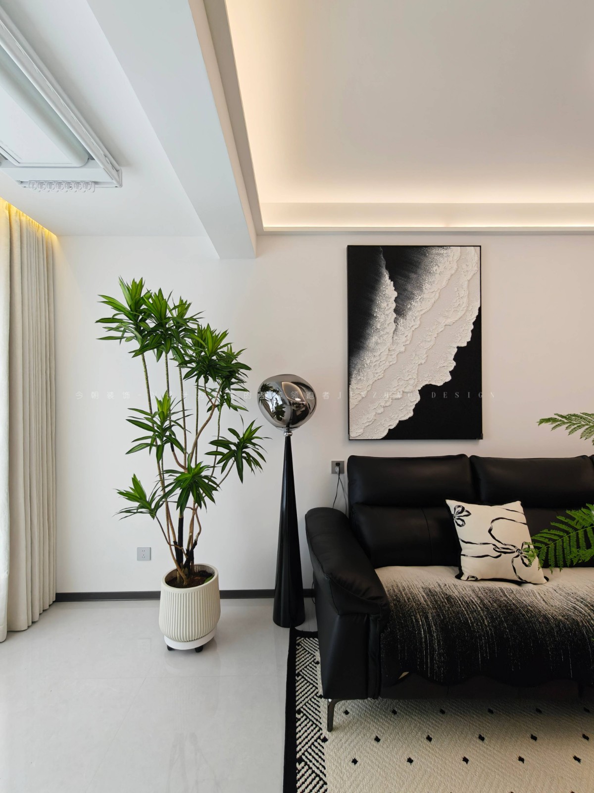 城发投云华现代简约风格阳台装修效果图