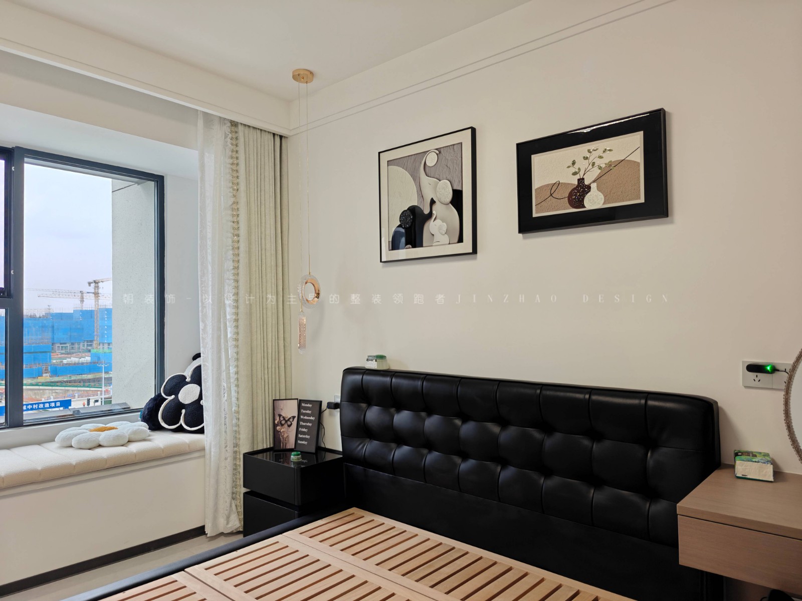 城发投云华现代简约风格主卧装修效果图