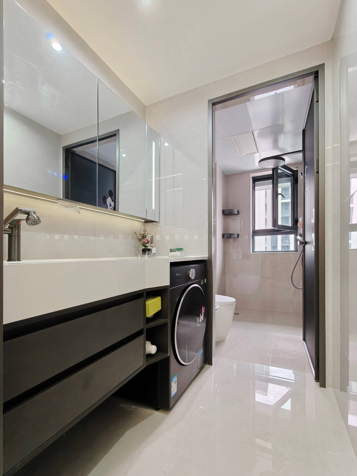 城发投云华现代简约风格卫生间装修效果图