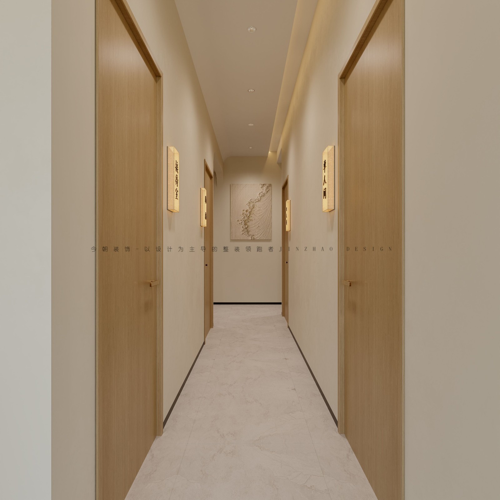 伊美娜美容院现代简约风格其他装修效果图